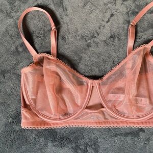 Victoria’s Secret Shimmery Sheer Unlined Bra